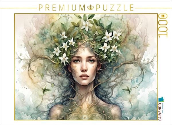 CALVENDO Puzzle Ein Motiv aus dem Kalender Baum Prinzessinnen | 1000 Teile Lege-Größe 64x48cm Foto-Puzzle für glückliche Stunden