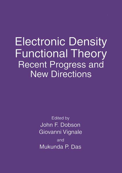 Produktbild: Electronic Density Functional Theory