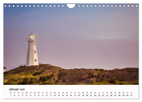 Produktbild: Neufundland - wilde Sch&ouml;nheit im Atlantik (Wandkalender 2026 DIN A4 quer), CALVENDO Monatskalender