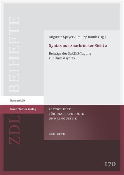 Produktbild: Syntax aus Saarbr&uuml;cker Sicht 2