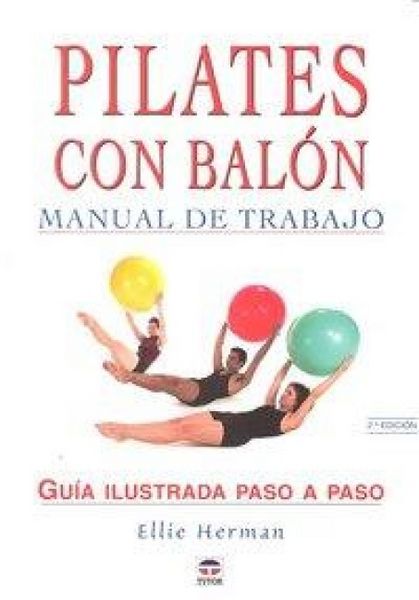 Produktbild: Pilates con bal&oacute;n : manual de trabajo
