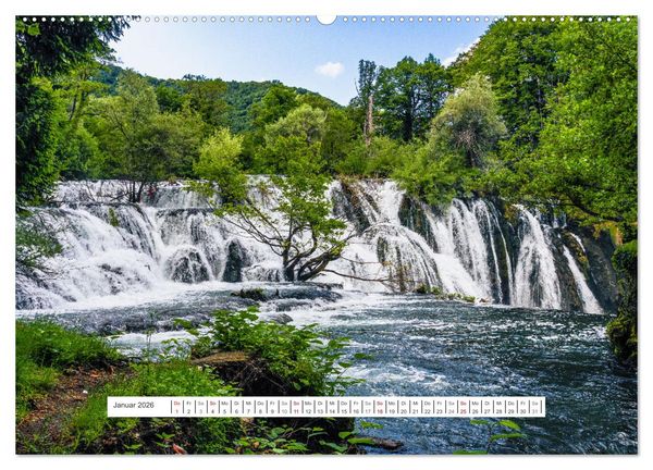 Produktbild: Der Una Nationalpark (hochwertiger Premium Wandkalender 2026 DIN A2 quer), Kunstdruck in Hochglanz