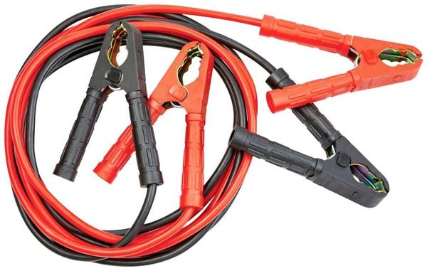 OSRAM BATTERYstart STARTER CABLE 250A Starthilfekabel 25 mm² Aluminium (kupferbeschichtet) 3.5 m mit Kunststoffzangen