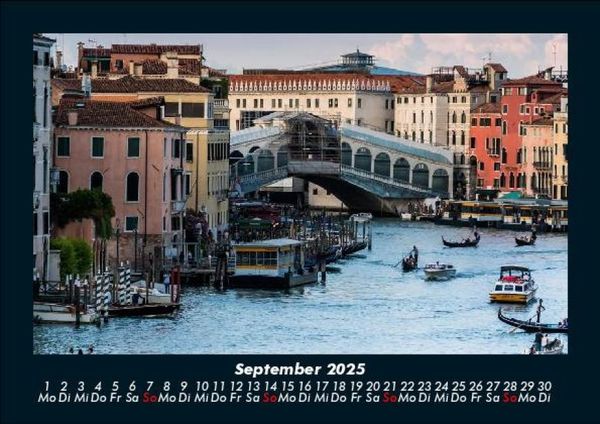 Produktbild: Venedig 2025 Fotokalender DIN A5