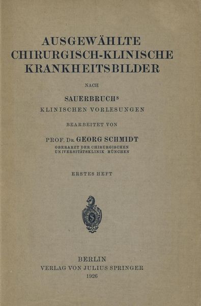 Produktbild: Ausgew&auml;hlte Chirurgisch-Klinische Krankheitsbilder