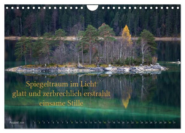Produktbild: Haiku - Gedichte in 17 Silben (Wandkalender 2026 DIN A4 quer), CALVENDO Monatskalender