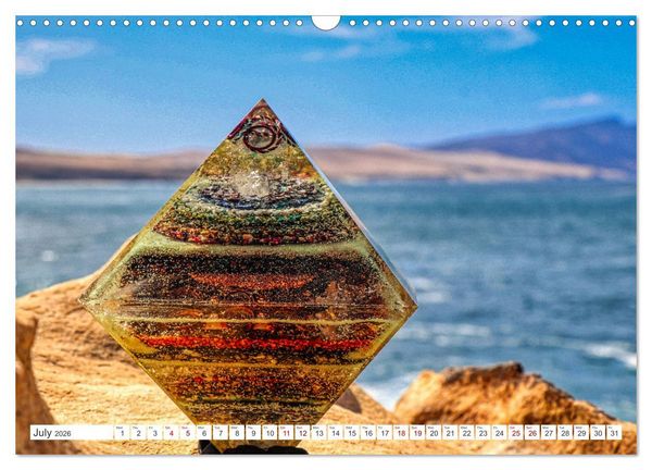 Produktbild: Orgonites - Power and joie de vivre for mind and body (Wall Calendar 2026 DIN A3 landscape), CALVENDO 12 Month Wall Calendar