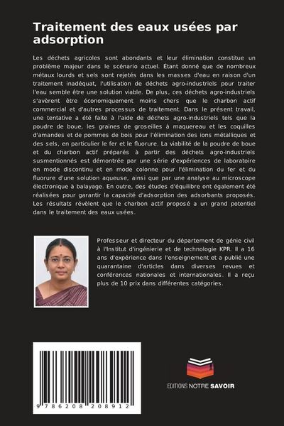 Produktbild: Traitement des eaux us&eacute;es par adsorption