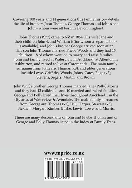 Produktbild: The THOMAS family