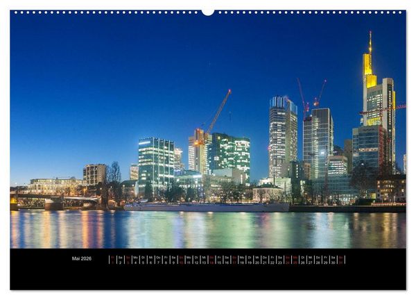 Produktbild: Frankfurt (hochwertiger Premium Wandkalender 2026 DIN A2 quer), Kunstdruck in Hochglanz