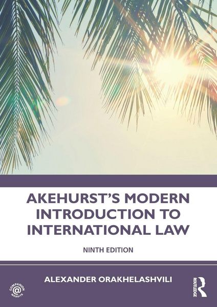Produktbild: Akehurst's Modern Introduction to International Law