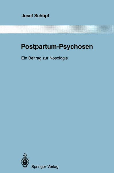 Produktbild: Postpartum-Psychosen