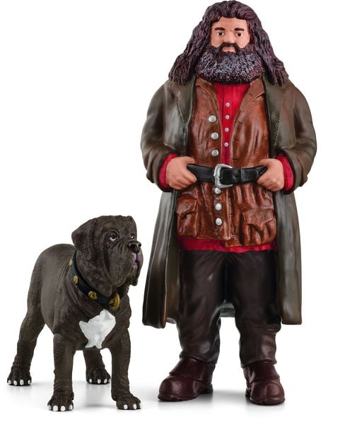 Produktbild: schleich&reg; 42638 Hagrid mit Hund Fang