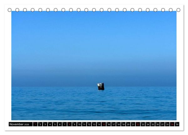 Produktbild: Nordsee & Ostsee (Tischkalender 2026 DIN A5 quer), CALVENDO Monatskalender