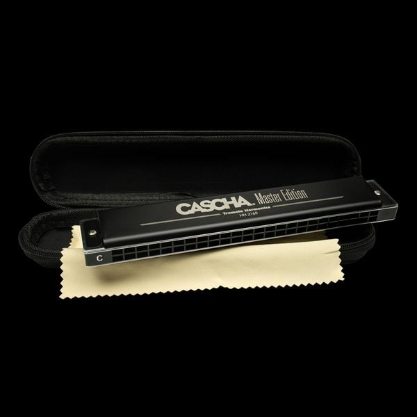 Master Edition Tremolo Harmonica in C (incl. soft case and cleaning cloth)