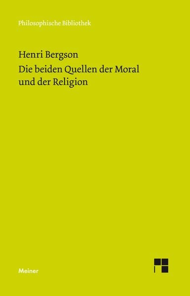 Produktbild: Die beiden Quellen der Moral und der Religion