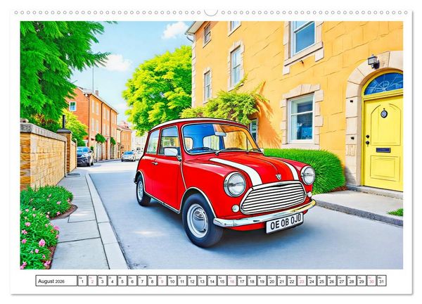 Produktbild: Kultautos der 1960er Jahre (Wandkalender 2026 DIN A2 quer), CALVENDO Monatskalender