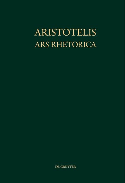 Produktbild: Aristotelis Ars rhetorica