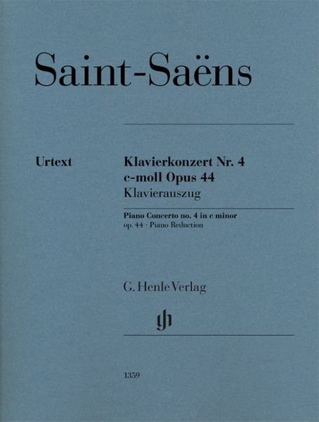 Produktbild: Camille Saint-Sa&euml;ns - Klavierkonzert Nr. 4 c-moll op. 44