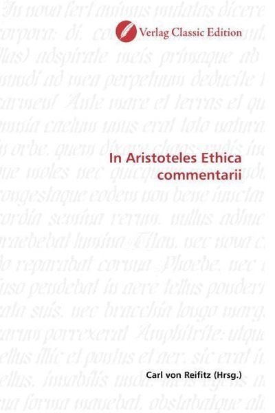 Produktbild: In Aristoteles Ethica commentarii