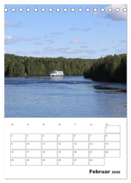Produktbild: Russland - Terminplaner (Tischkalender 2026 DIN A5 hoch), CALVENDO Monatskalender