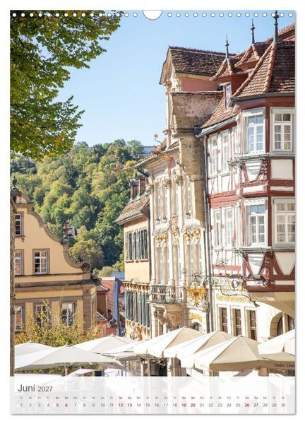 Produktbild: Schw&auml;bisch Hall am Kocher (Wandkalender 2027 DIN A3 hoch), CALVENDO Monatskalender