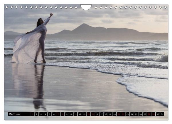 Produktbild: Lanzarote - Aktaufnahmen auf der Vulkaninsel (Wandkalender 2026 DIN A4 quer), CALVENDO Monatskalender