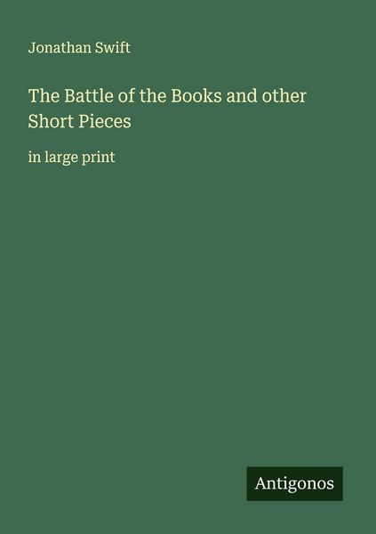 Produktbild: The Battle of the Books and other Short Pieces