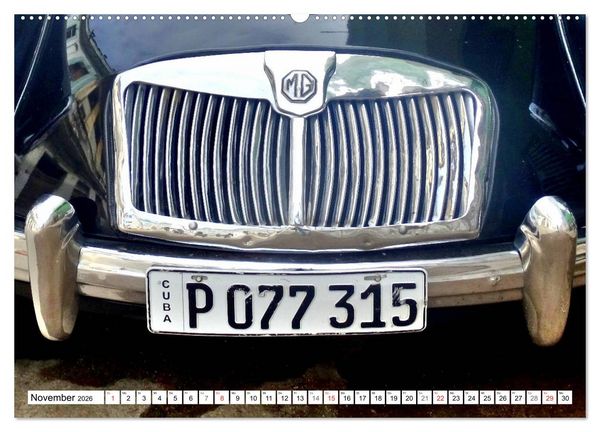Produktbild: MGA Roadster - Filmstar auf R&auml;dern (Wandkalender 2026 DIN A2 quer), CALVENDO Monatskalender