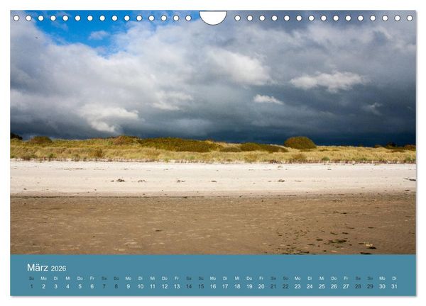 Produktbild: F&ouml;hr 2026. Portr&auml;t einer Insel (Wandkalender 2026 DIN A4 quer), CALVENDO Monatskalender