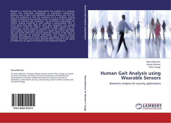 Produktbild: Human Gait Analysis using Wearable Sensors