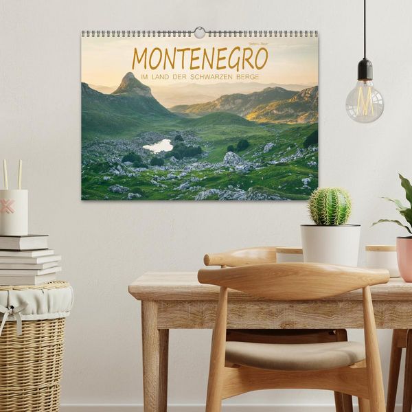 Produktbild: Montenegro - Im Land der schwarzen Berge (Wandkalender 2026 DIN A3 quer), CALVENDO Monatskalender