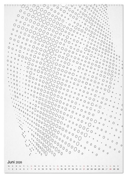 Produktbild: Geometric Graphik Art (Wandkalender 2026 DIN A2 hoch), CALVENDO Monatskalender