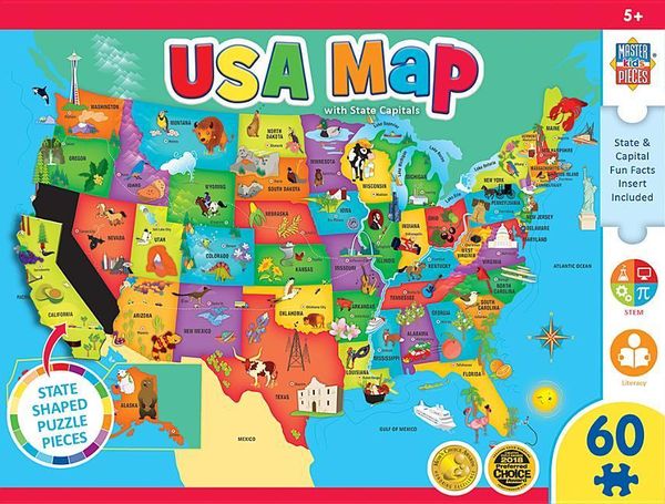 USA Map Puzzle