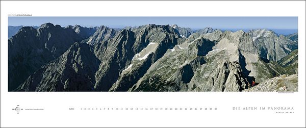 Produktbild: Die Alpen im Panorama