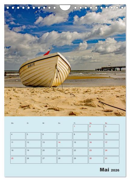 Produktbild: Kaiserb&auml;der auf Usedom (Wandkalender 2026 DIN A4 hoch), CALVENDO Monatskalender