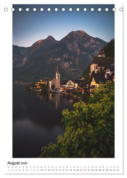 Produktbild: Alpenblicke - Ein Jahr in den Alpen (Tischkalender 2026 DIN A5 hoch), CALVENDO Monatskalender