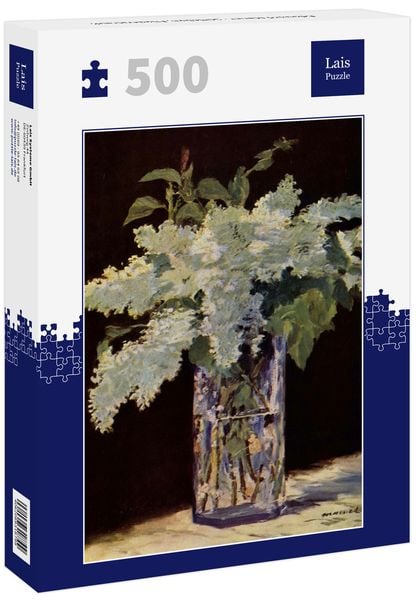 Lais Puzzle Edouard Manet - Stilleben, Fliederstrauß 500 Teile