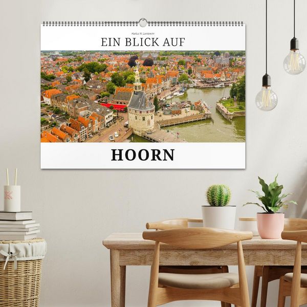 Produktbild: Ein Blick auf Hoorn (Wandkalender 2026 DIN A2 quer), CALVENDO Monatskalender