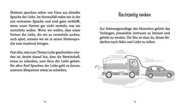 Produktbild: Die f&uuml;nf Sprachen der Liebe f&uuml;r Wenig-Leser