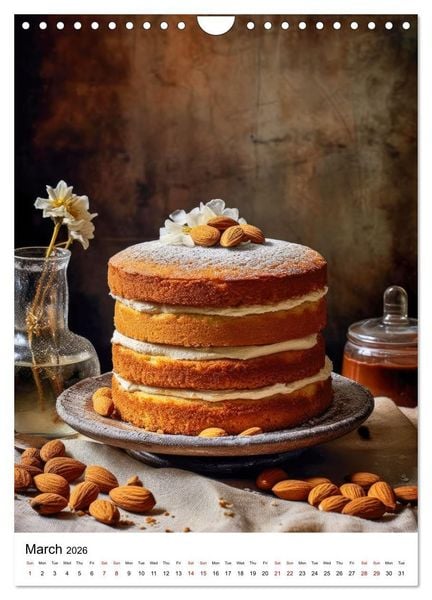 Produktbild: Cake Heaven (Wall Calendar 2026 DIN A4 portrait), CALVENDO 12 Month Wall Calendar