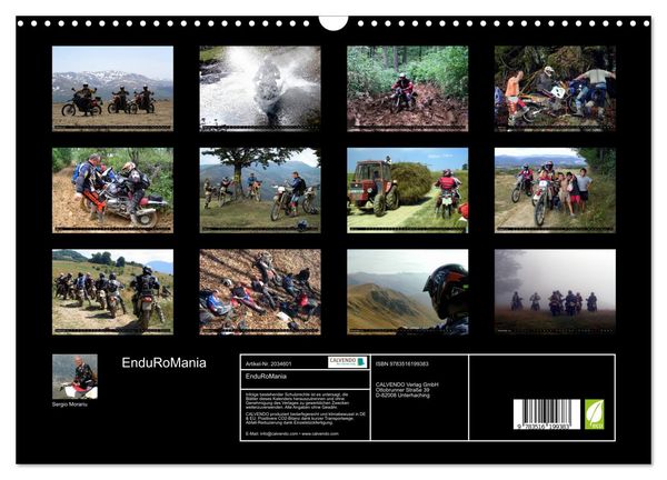 Produktbild: EnduRoMania (Wandkalender 2026 DIN A3 quer), CALVENDO Monatskalender