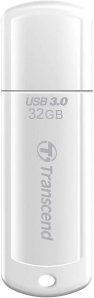 Produktbild: Transcend JetFlash&reg; 730 USB-Stick 32 GB Wei&szlig; TS32GJF730 USB-A (USB 3.2 Gen 1)