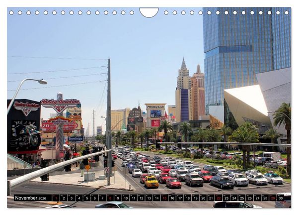 Produktbild: Las Vegas - Nevada (Wandkalender 2026 DIN A4 quer), CALVENDO Monatskalender
