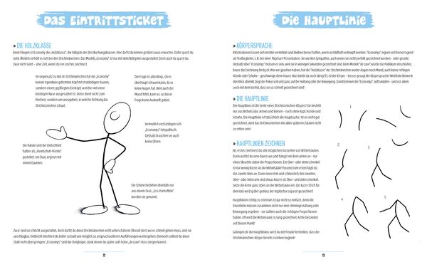 Produktbild: Lebendige Strichm&auml;nnchen zeichnen &ndash; Das Workbook