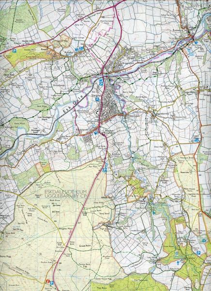 Produktbild: AA Publishing: North York Moors (Eastern)