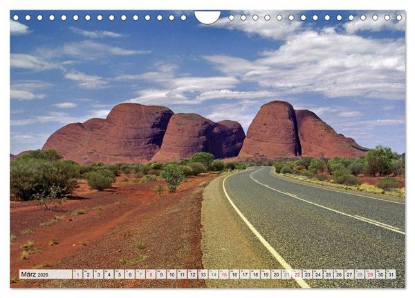 Produktbild: Australien - Faszination Outback (Wandkalender 2026 DIN A4 quer), CALVENDO Monatskalender