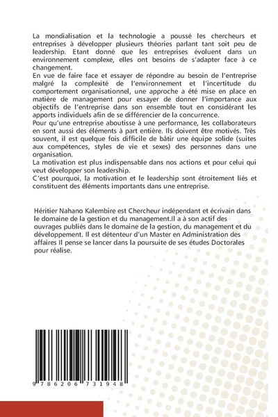 Produktbild: Leadership Manag&eacute;rial et Management des comp&eacute;tences