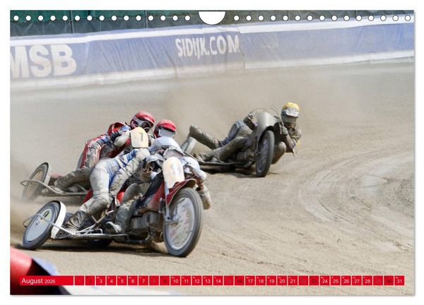 Produktbild: Speedway Sandbahn (Wandkalender 2026 DIN A4 quer), CALVENDO Monatskalender