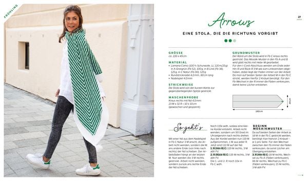 Produktbild: Mosaikt&uuml;cher stricken